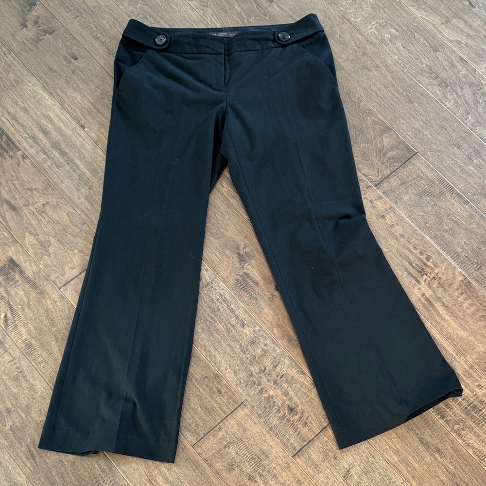 The Limited Classic Black Flare Pants